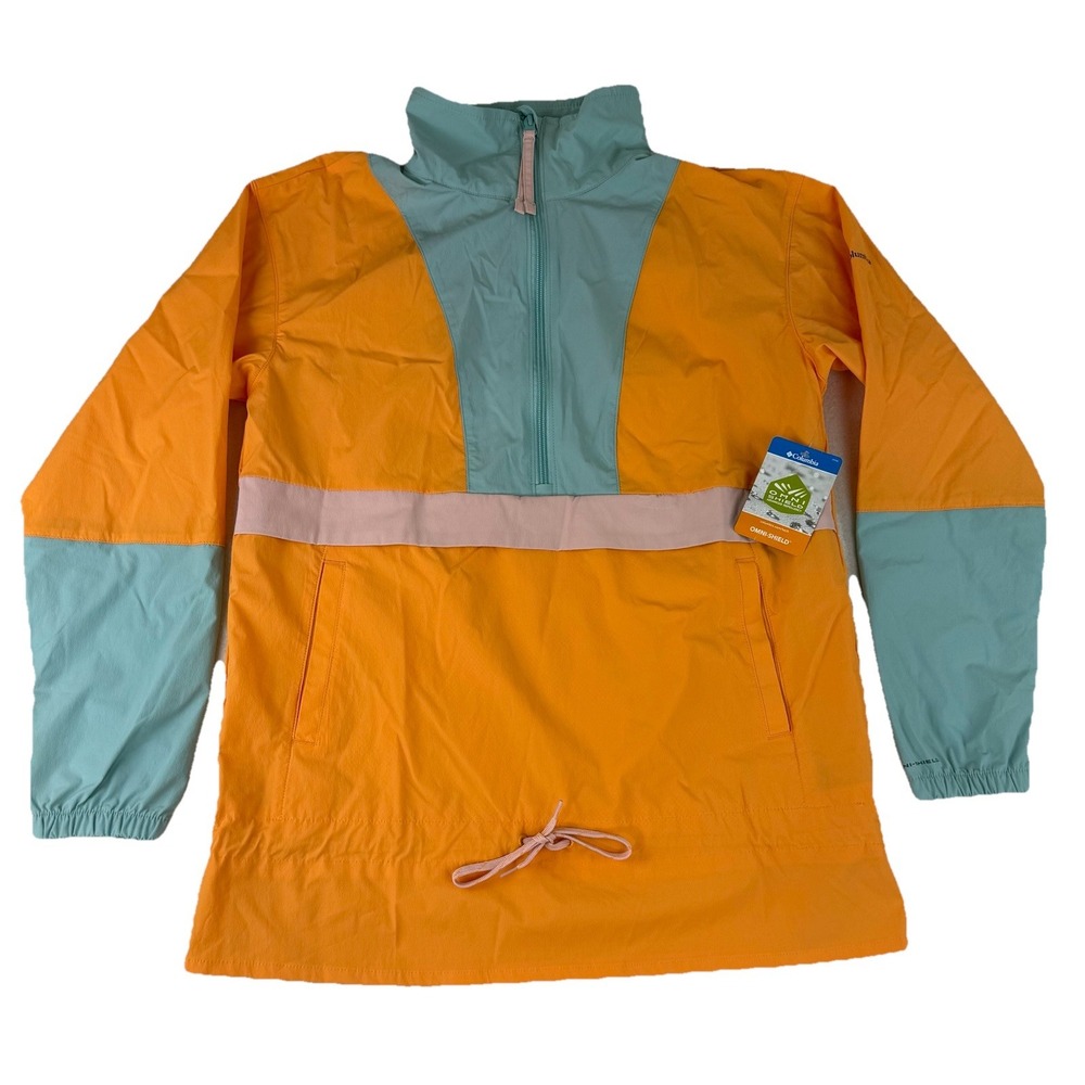 Columbia Boundless‎ Trek Anorak Jacket Women's Medium Omni Shield AL8330-869 NWT